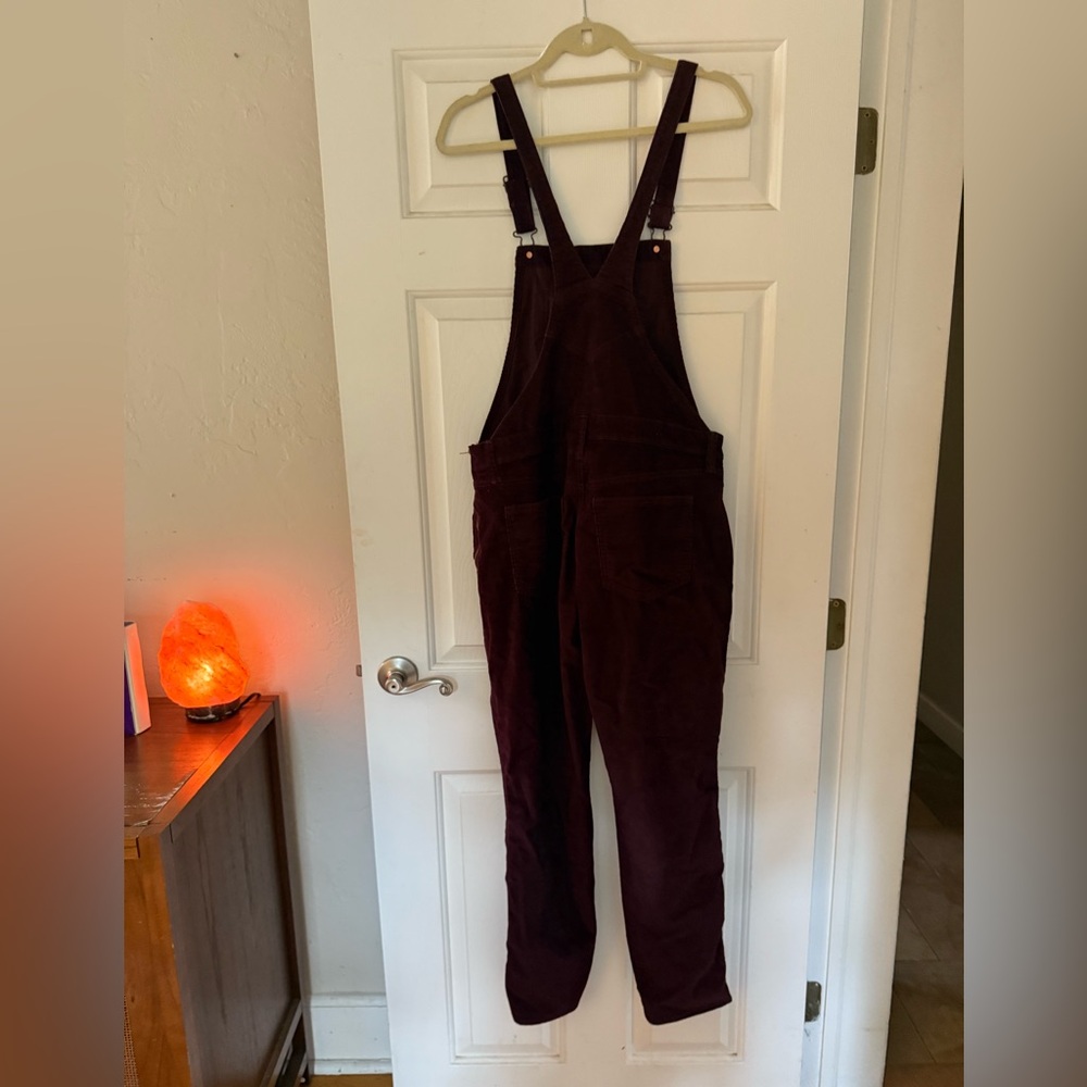 Adorable Purple Corduroy Overalls